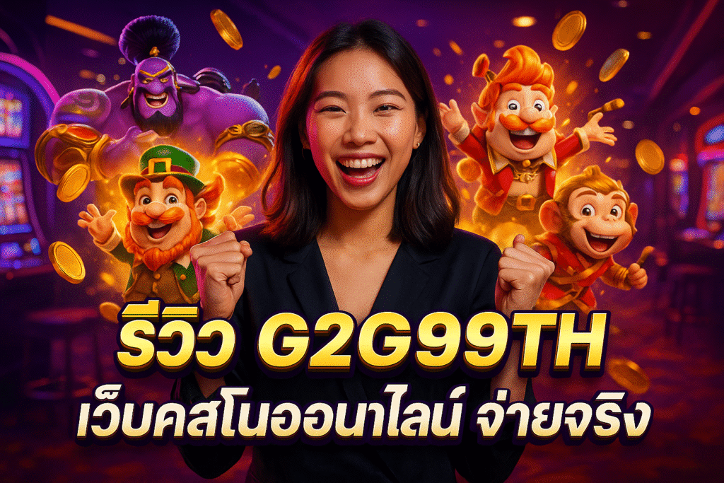 รีวิว G2G99TH เว็บคาสิโนออนไลน์ จ่ายจริง