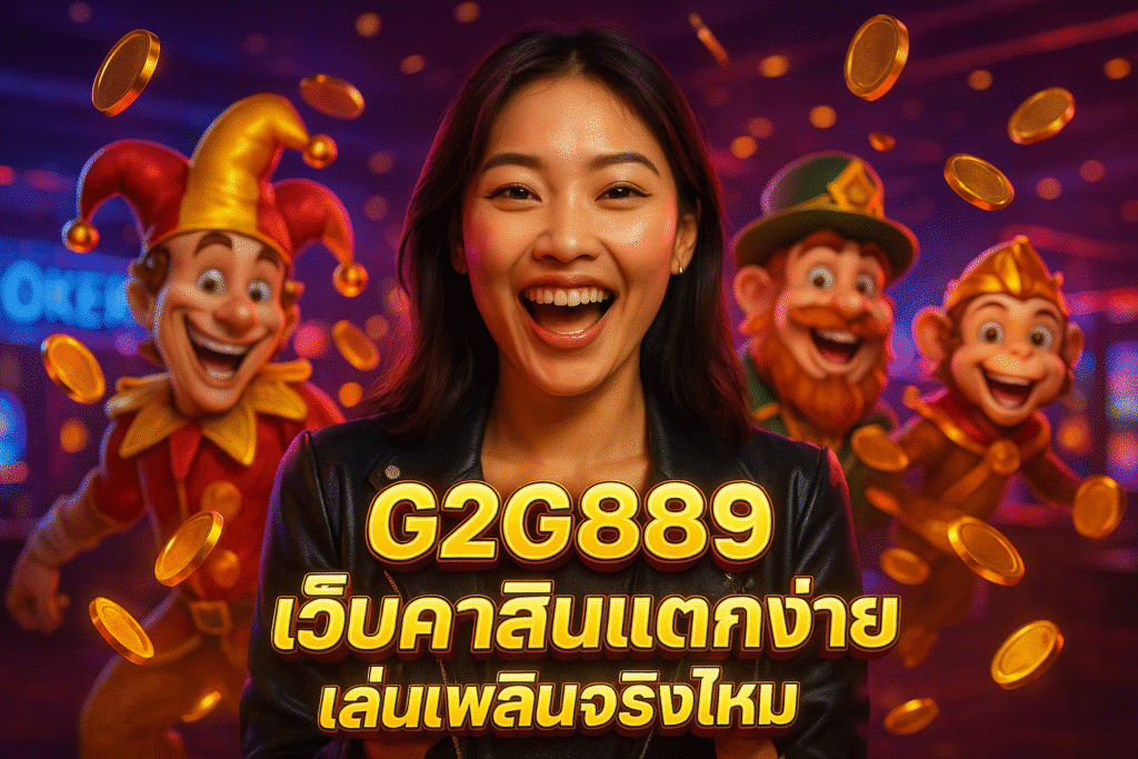 G2G889 เว็บคาสิโนแตกง่าย เล่นเพลินจริงไหม
