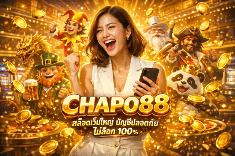 CHAPO88 สล็อตเว็บใหญ่ บัญชีปลอดภัย ไม่ล็อค 100%