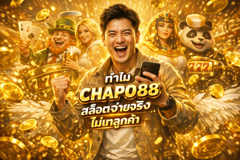 ทำไม CHAPO88 สล็อตจ่ายจริง ไม่เทลูกค้า