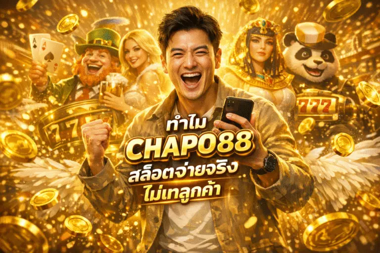 ทำไม CHAPO88 สล็อตจ่ายจริง ไม่เทลูกค้า