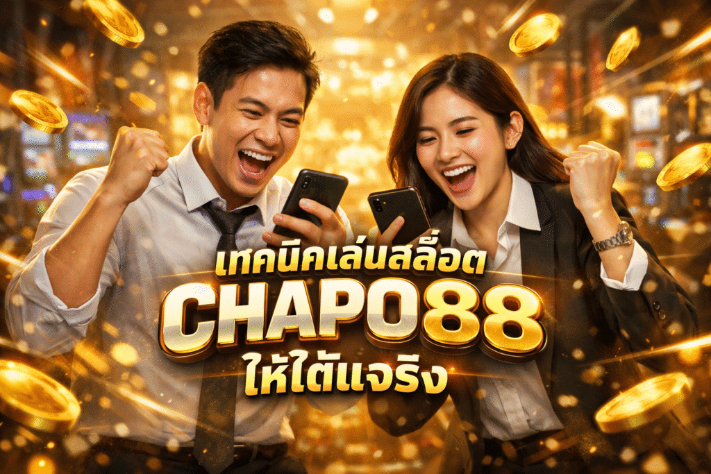 เทคนิคเล่นสล็อต CHAPO88 ให้ได้เงินจริง