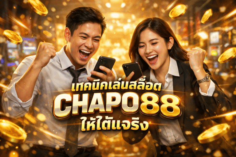 เทคนิคเล่นสล็อต CHAPO88 ให้ได้เงินจริง
